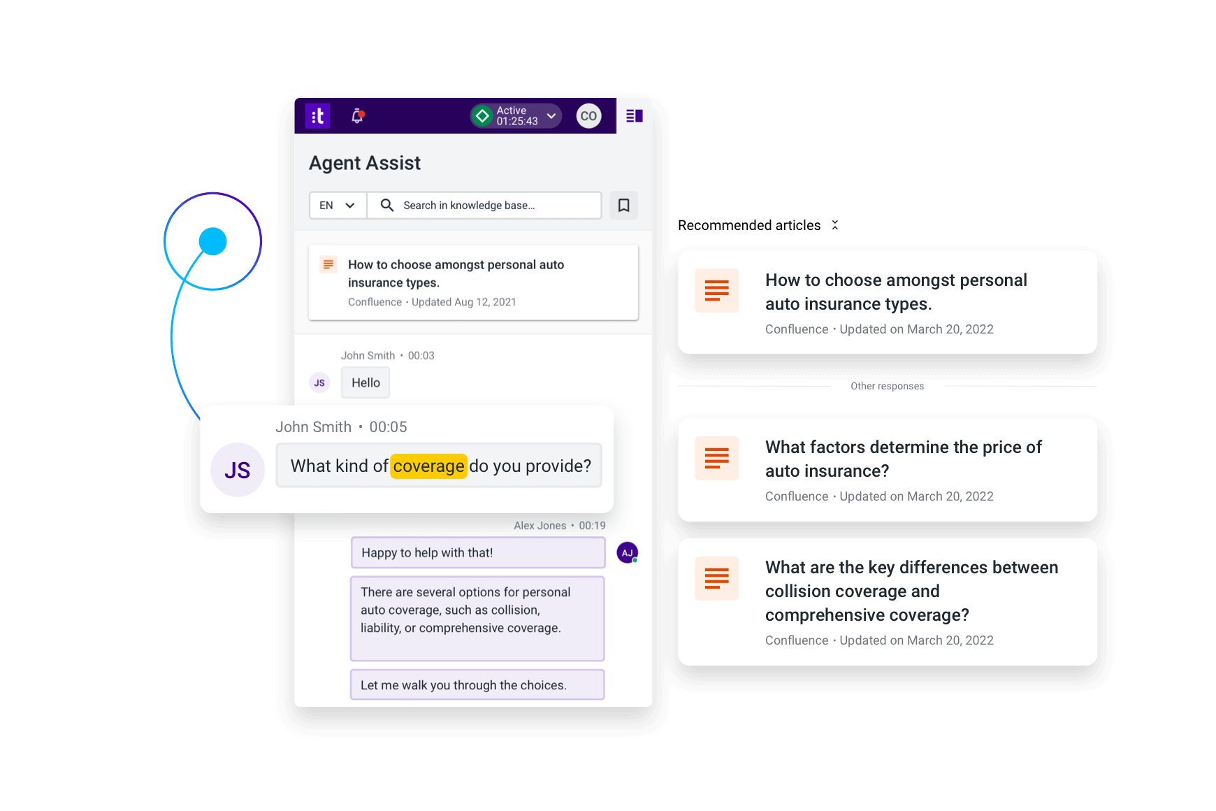 Talkdesk Financial Services Experience Cloud for Insurance