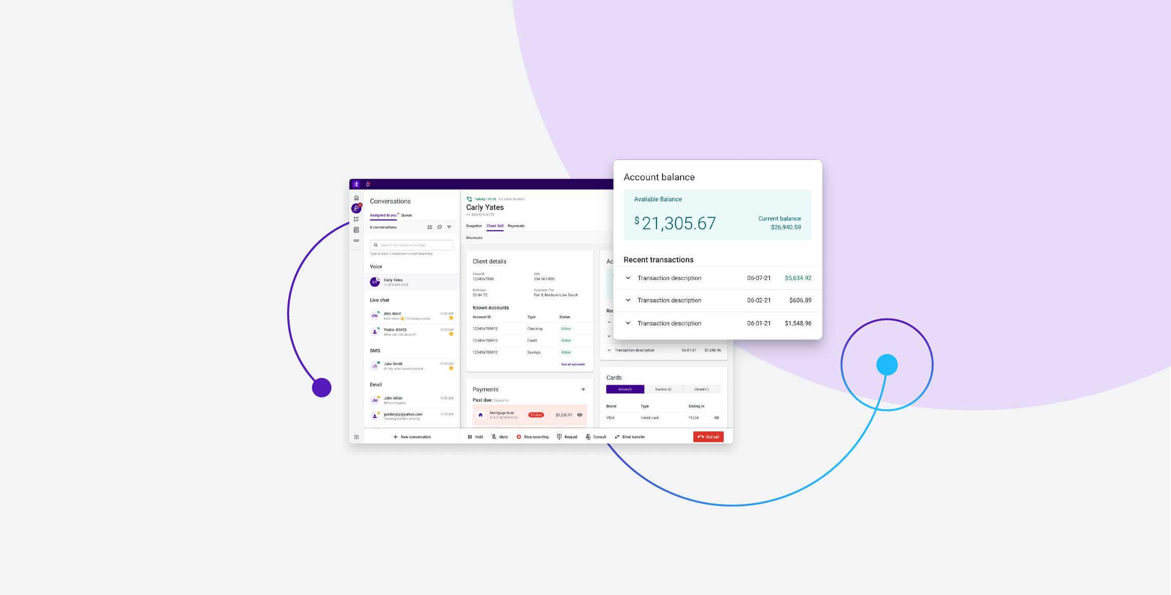 Talkdesk Financial Services Experience Cloud
