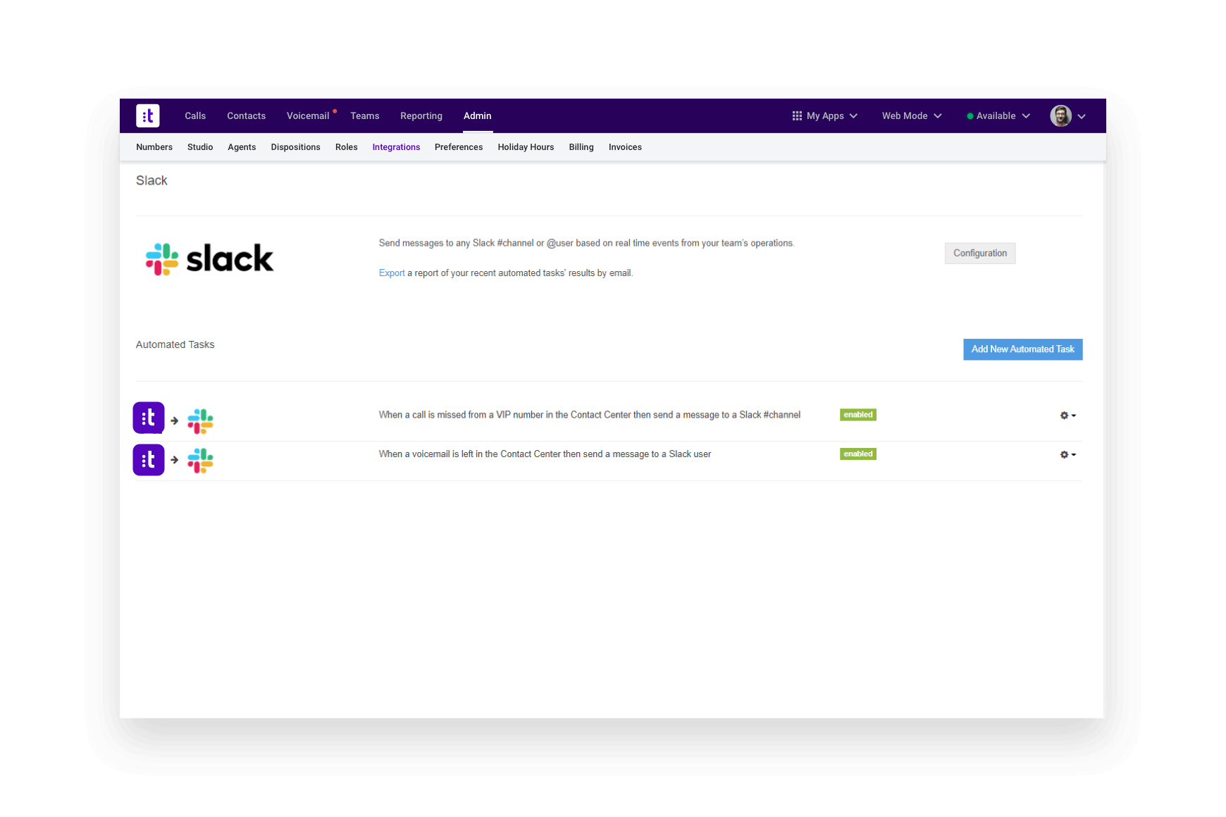 Slack Integration Get Real Time Alerts