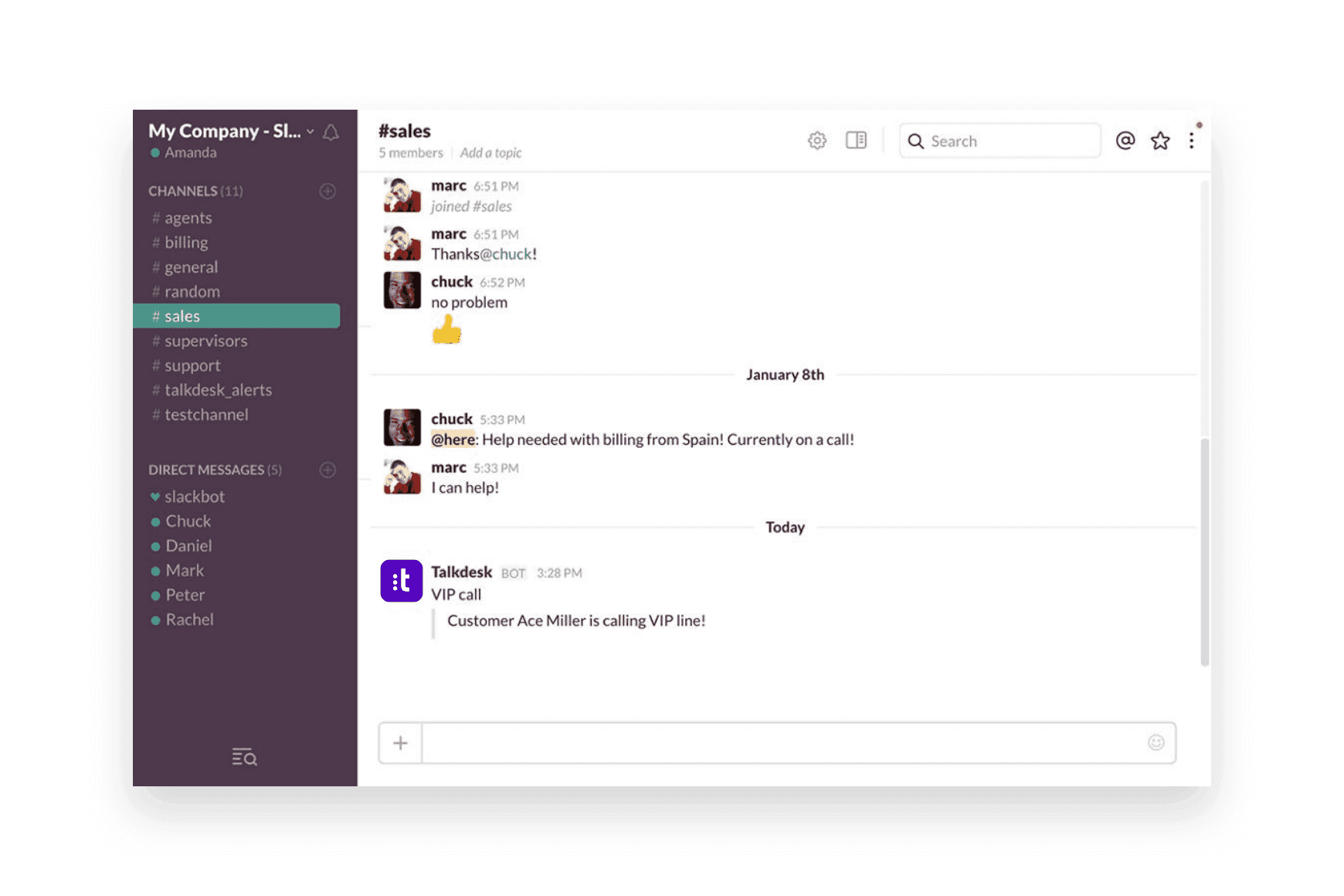 Slack Integration Provide Answers Faster