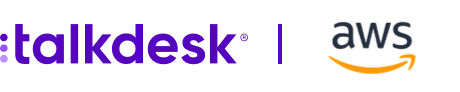 Webinar Logos Talkdesk Aws