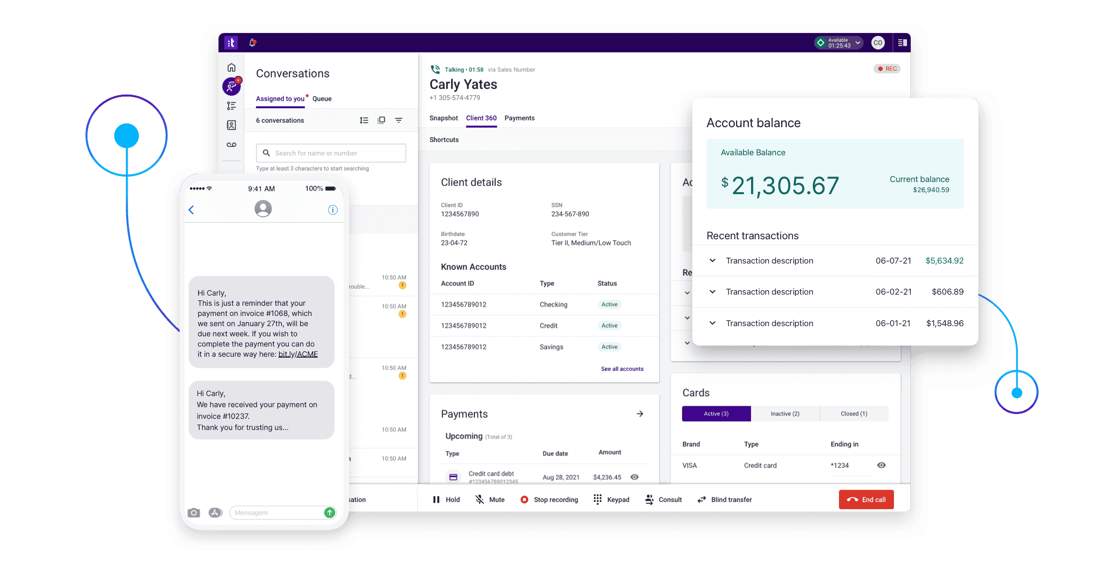 Finantial Demo Request Page