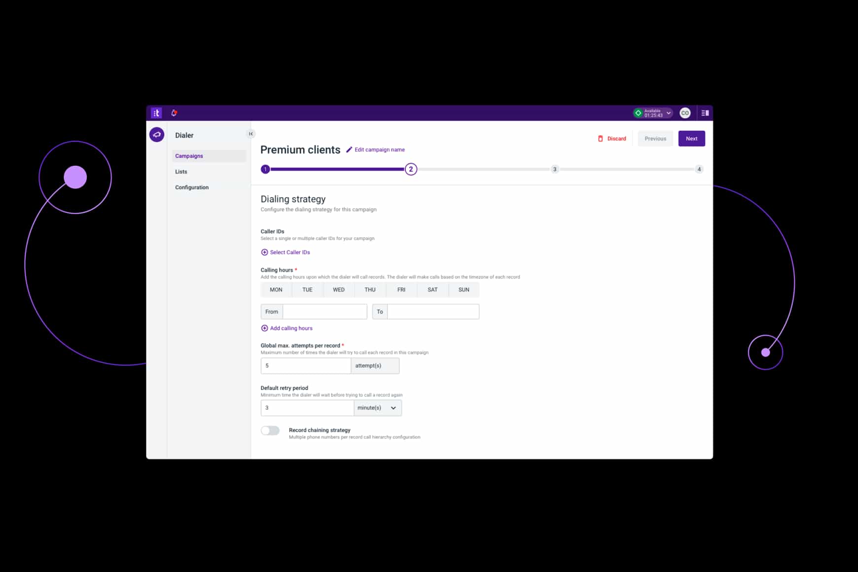 Outbound Engagement Dialer Interactive Demo