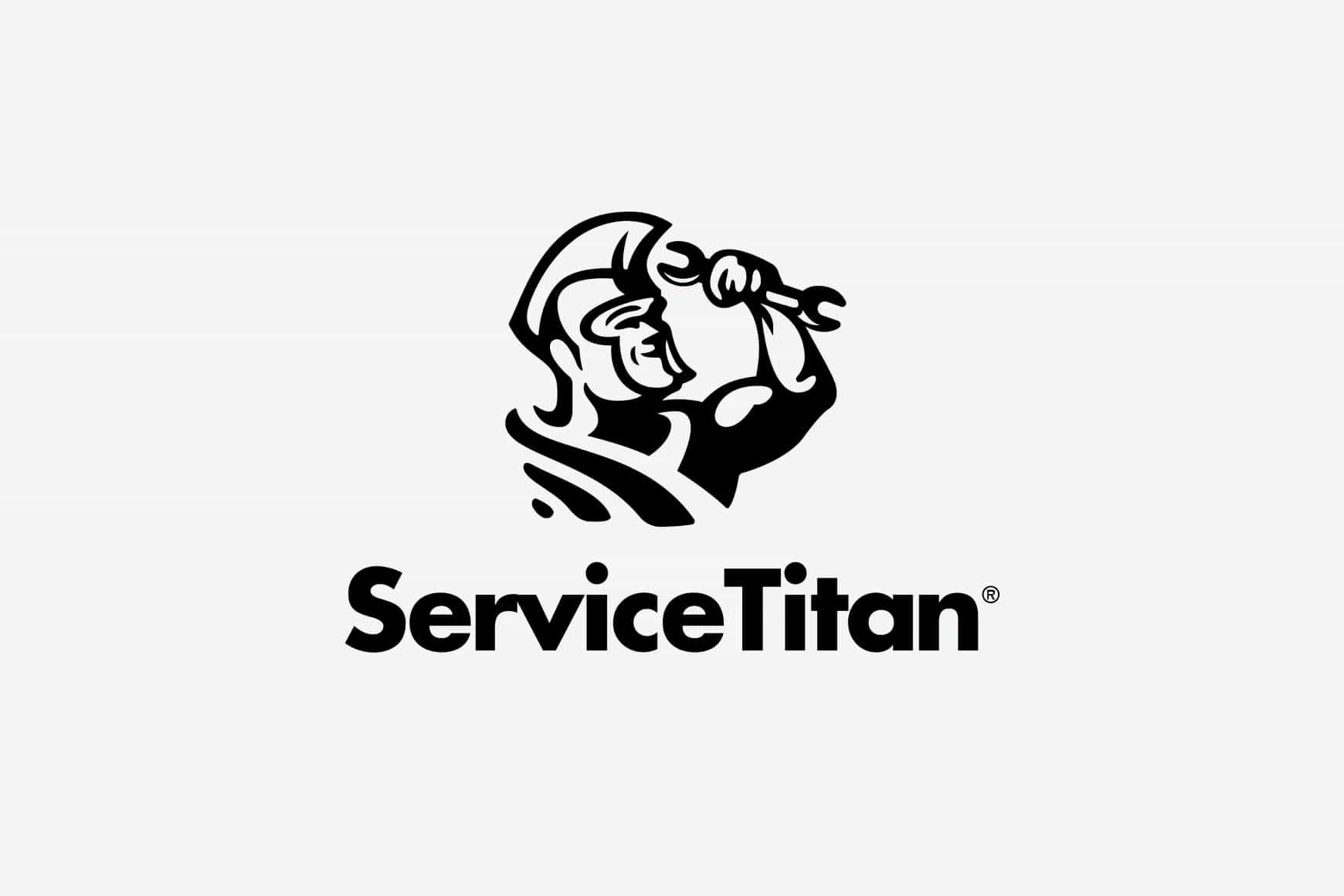 Service Titan Logo Grey