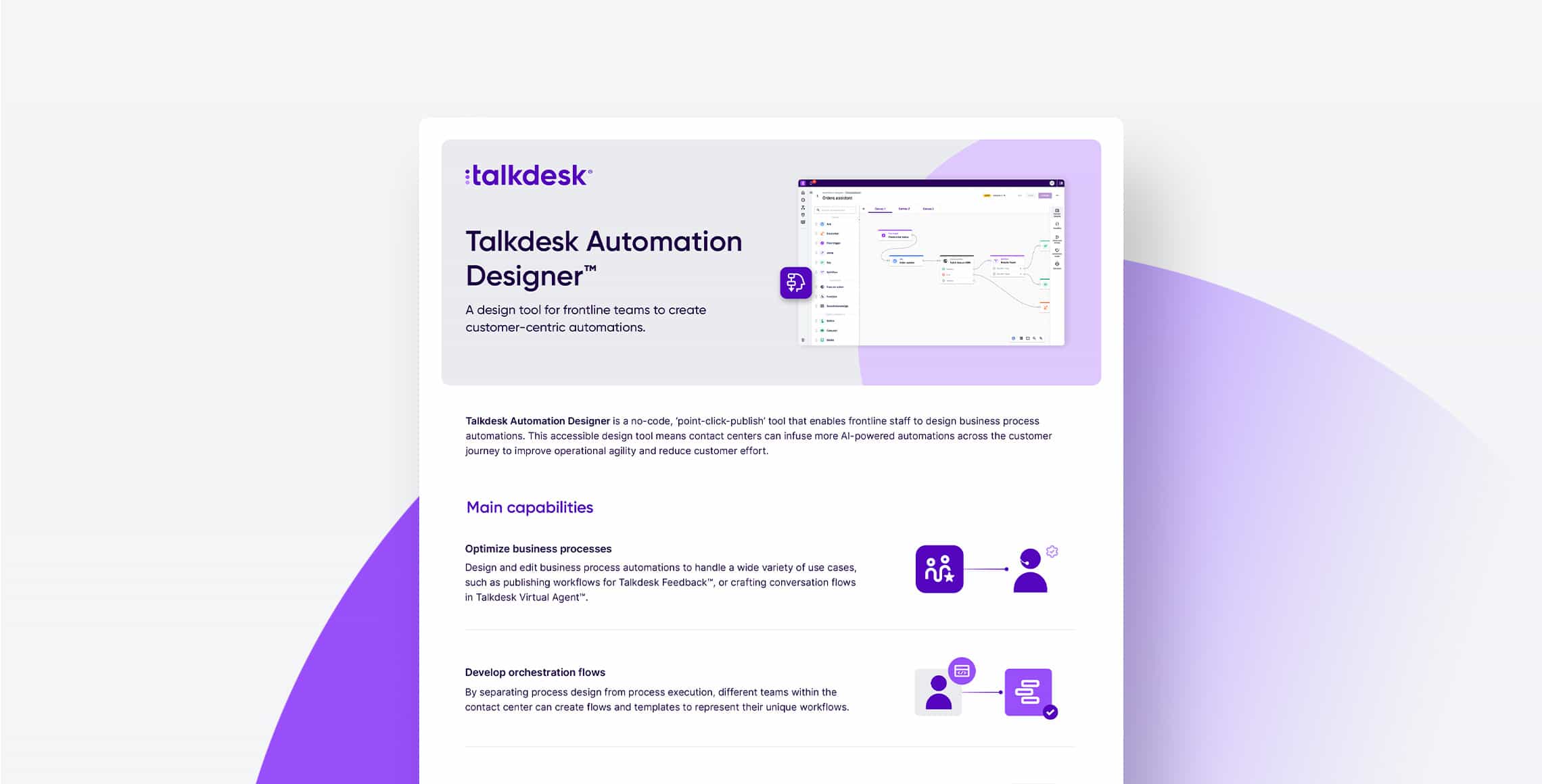 Talkdesk Automation Designer