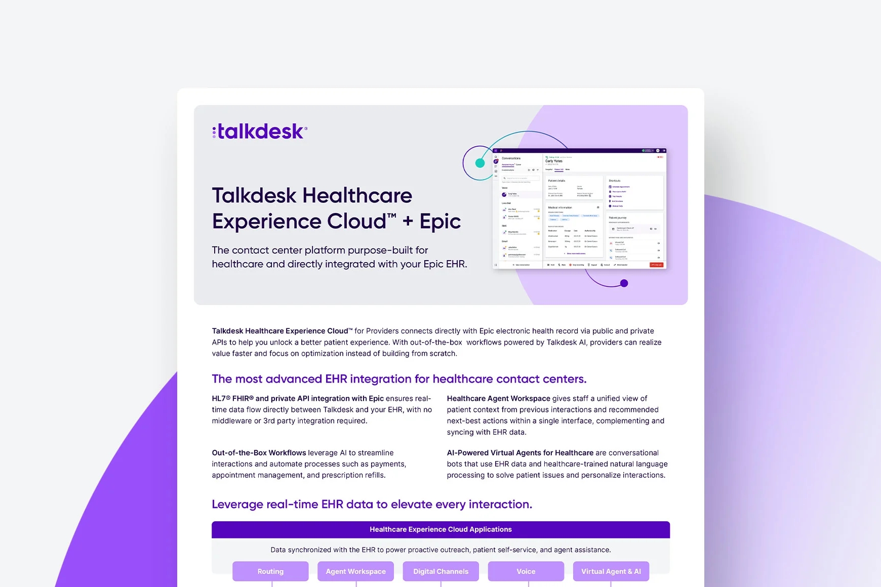 Healthcare Experience Cloud: Epic Integration