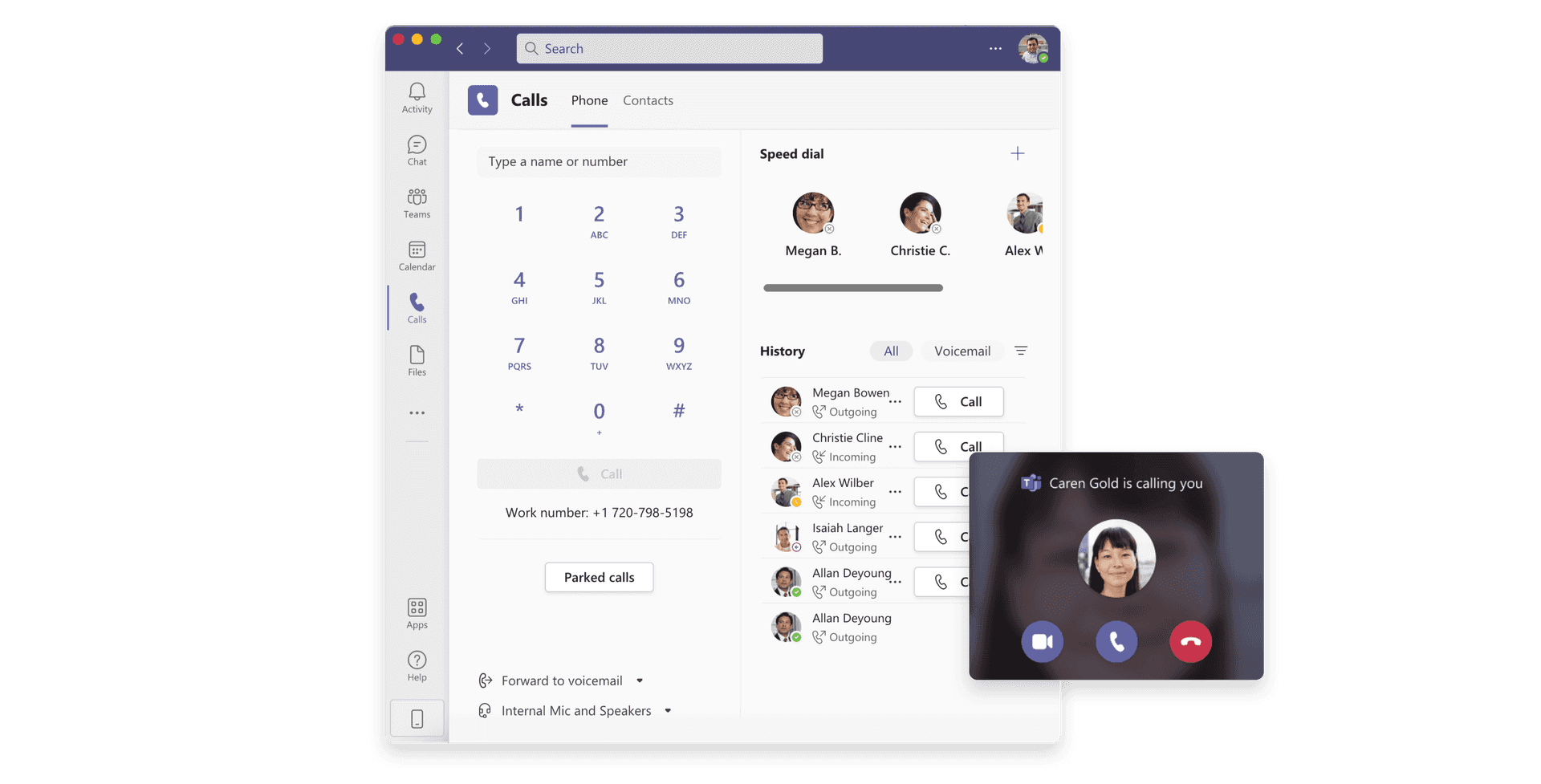Microsoft Teams Demo Page