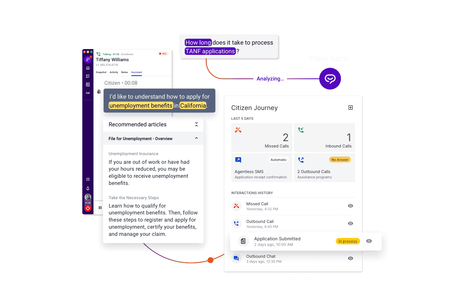 Talkdesk Citizen Journey Virtual Assistant