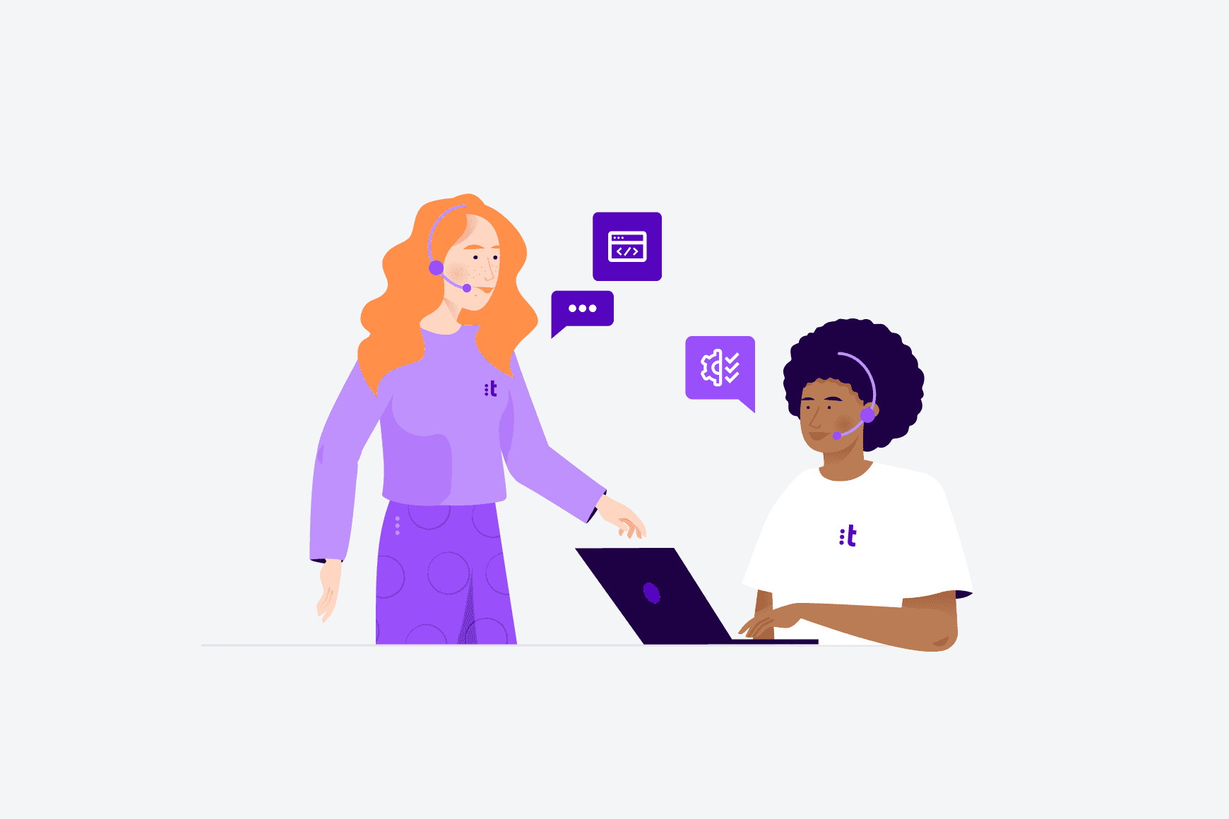 Support at your fingertips.