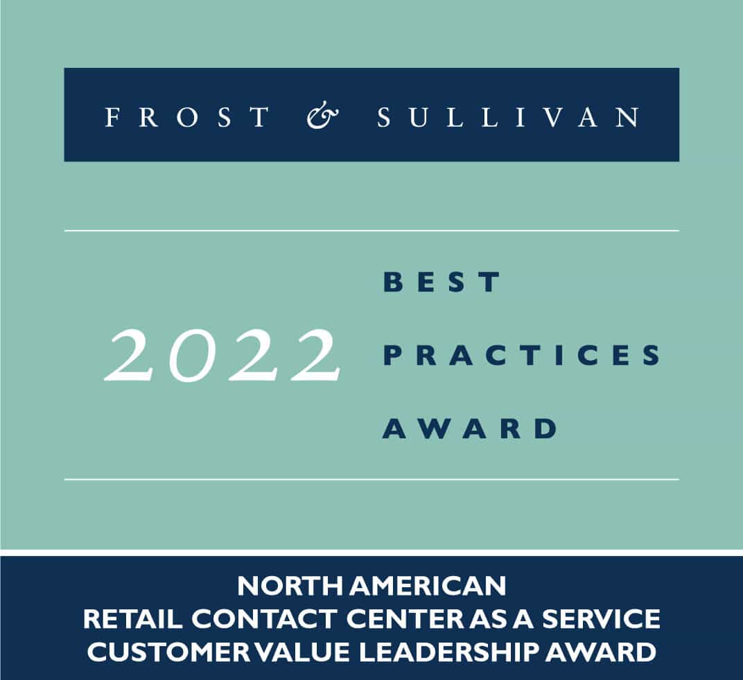 Talkdesk Frost Sullivan Award
