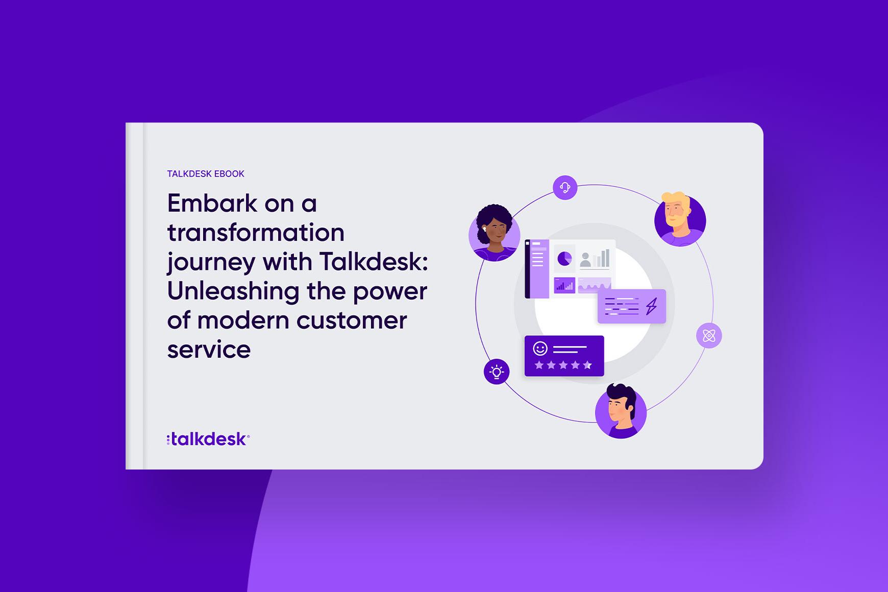 Begeben Sie sich mit Talkdesk auf eine Reise der Transformation: Entfalten Sie das Potenzial eines modernen Kundenservice.