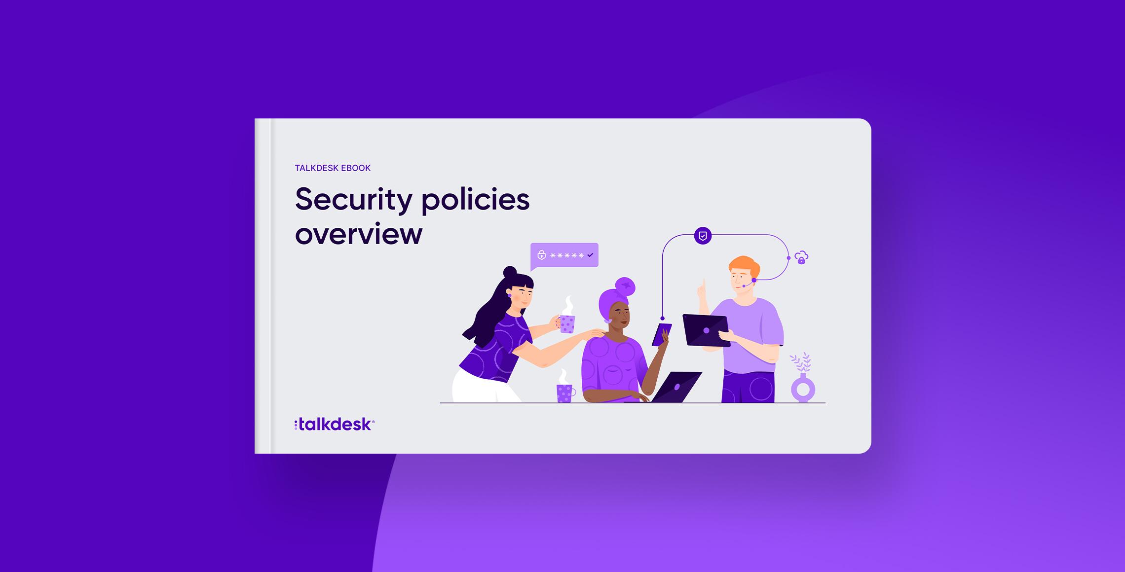 Talkdesk Security Policies Ebook
