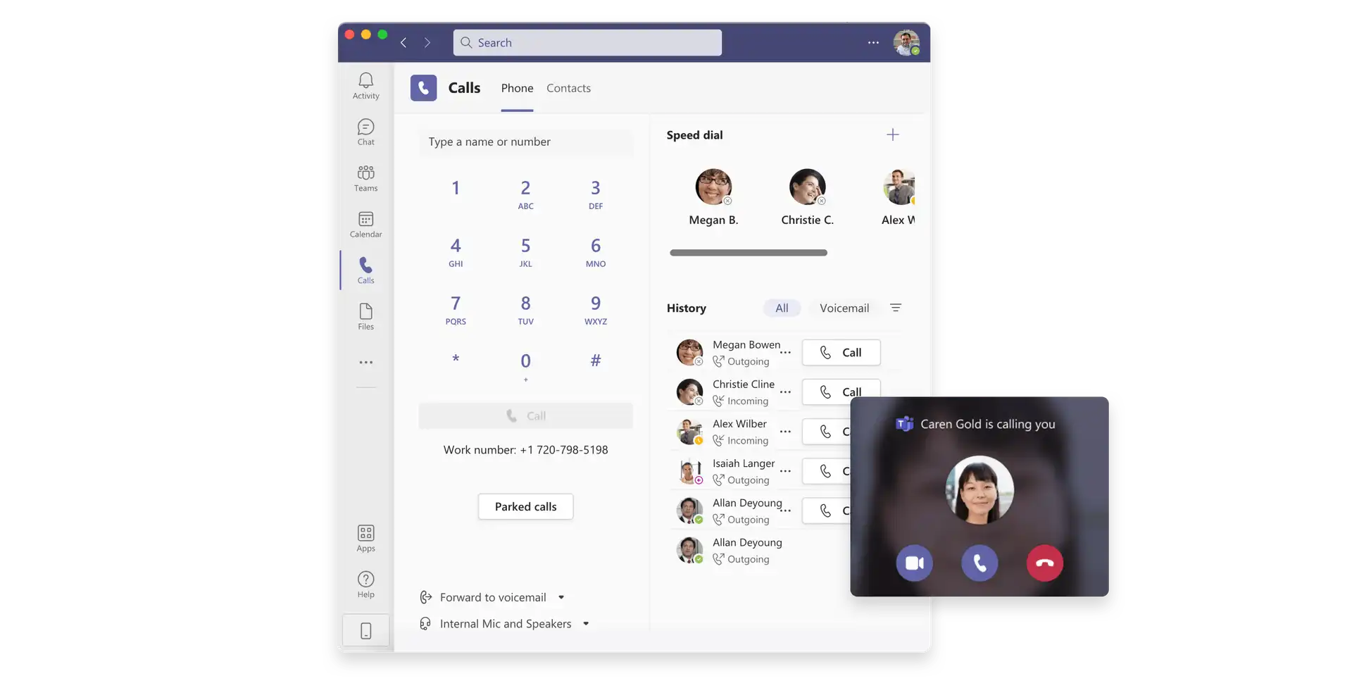 Microsoft Teams Demo Page