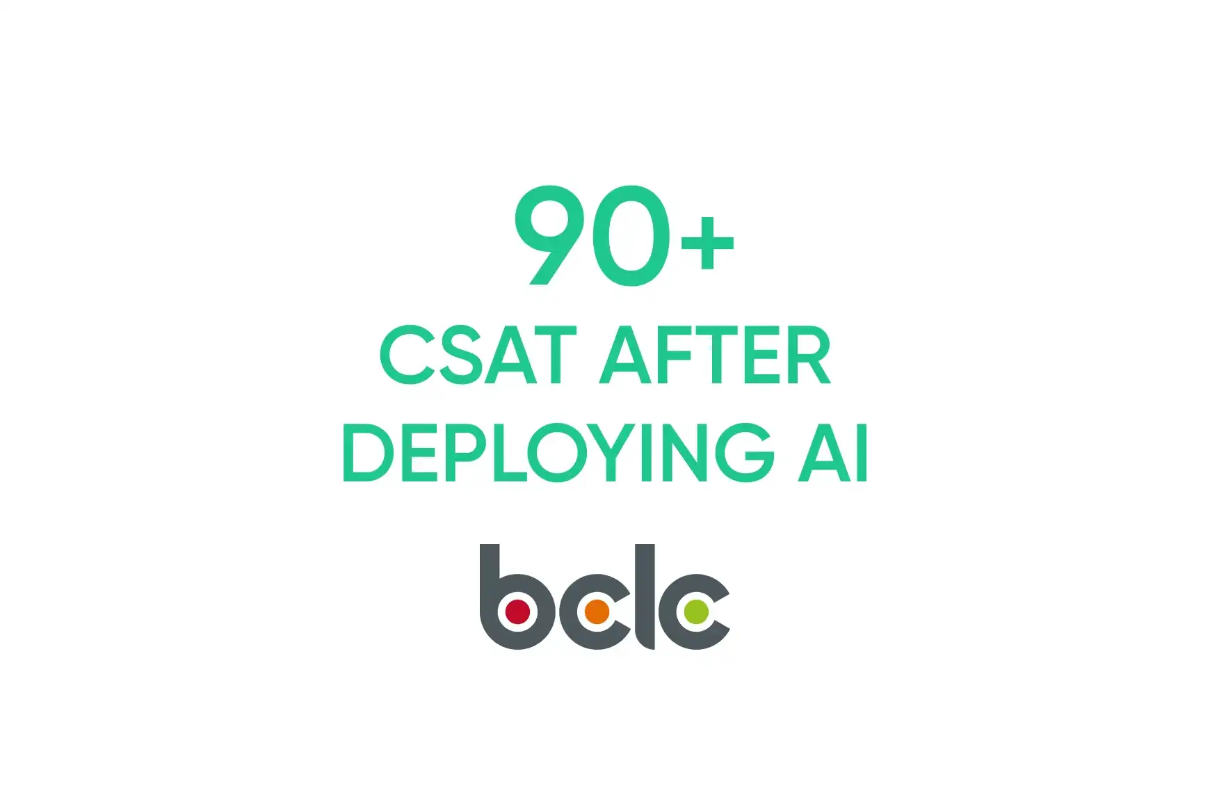 90 Csat After Deploying Ai