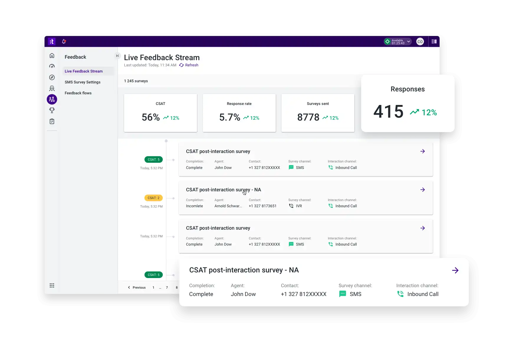 Wem Drive Customer Centric Performance Improvement Feedback