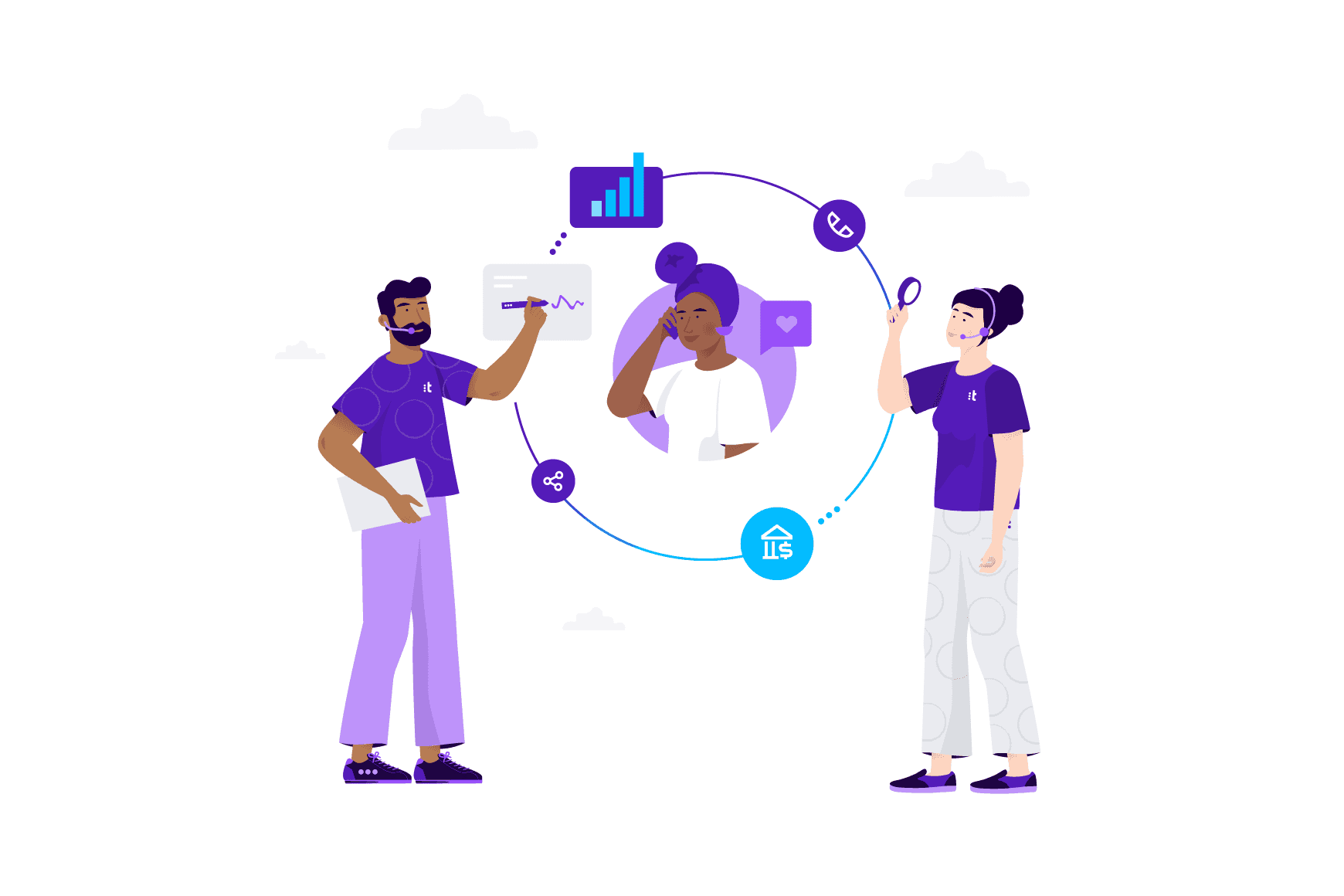 A hybrid customer experience strategy can drive client relationship growth