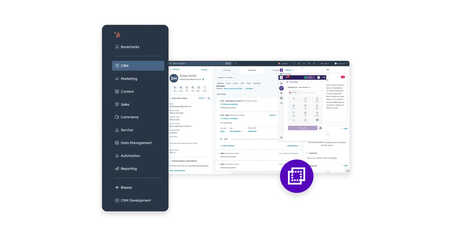 Integrations Hubspot