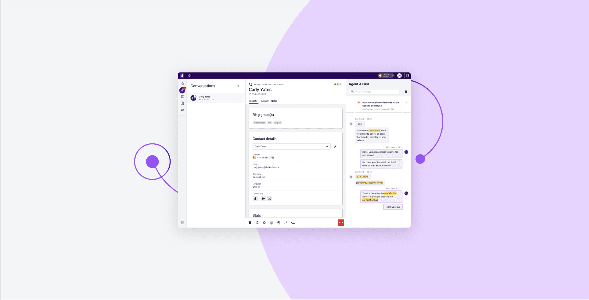 Talkdesk Agent Assist