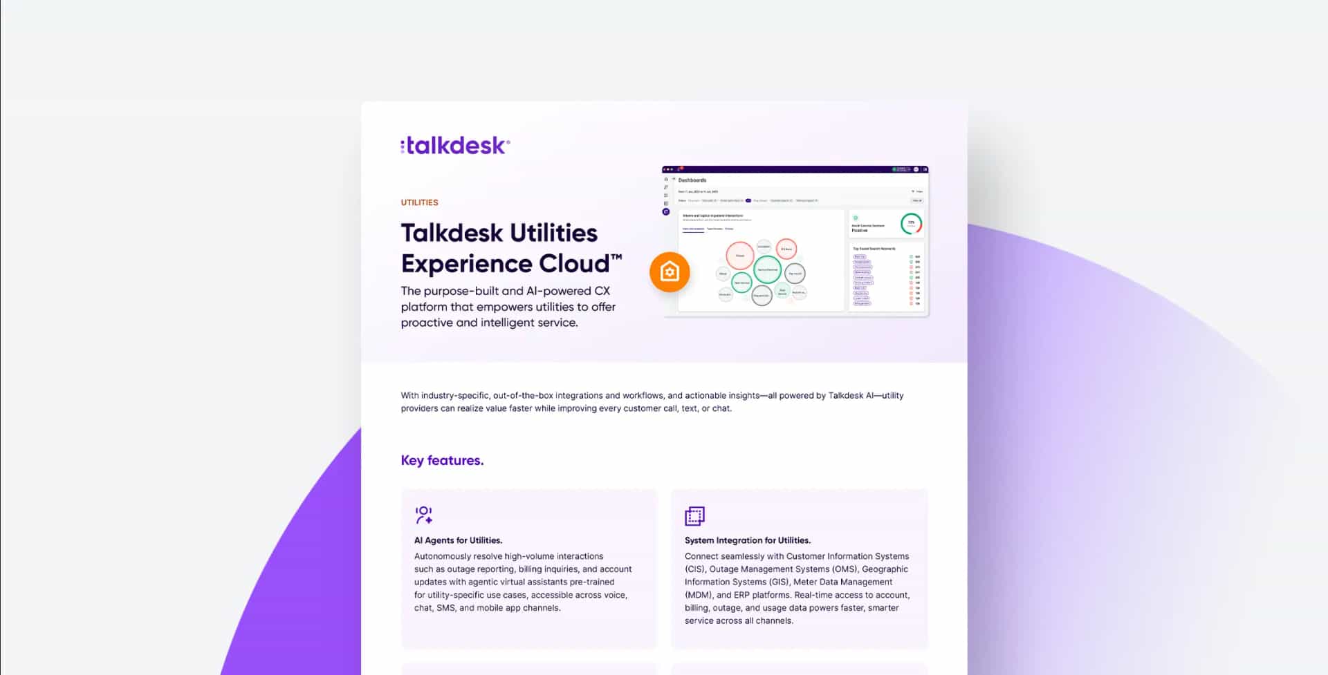 Talkdesk Utilities Experience Cloud