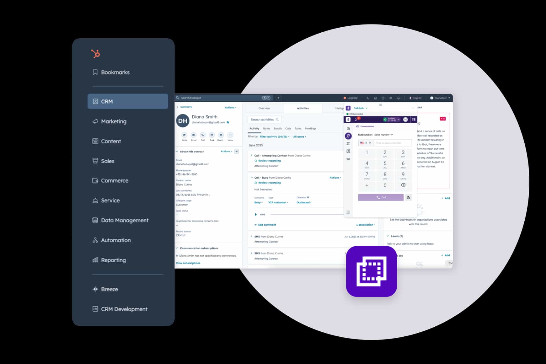 Talkdesk Integrations Hubspot 5