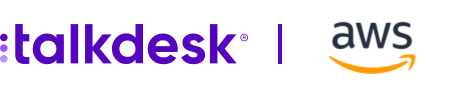 Webinar Logos Talkdesk Aws