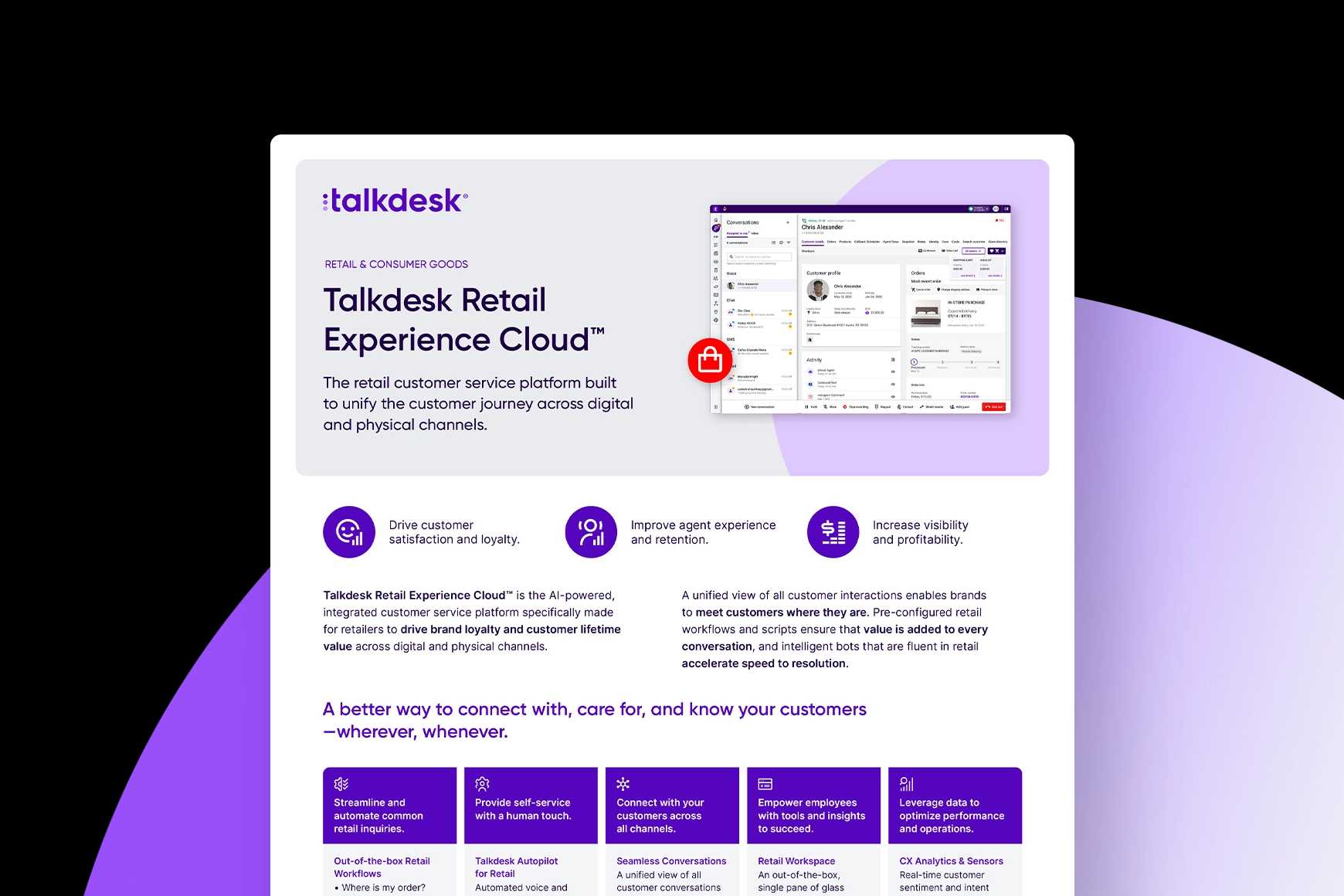 Talkdesk Retail Experience Cloud
