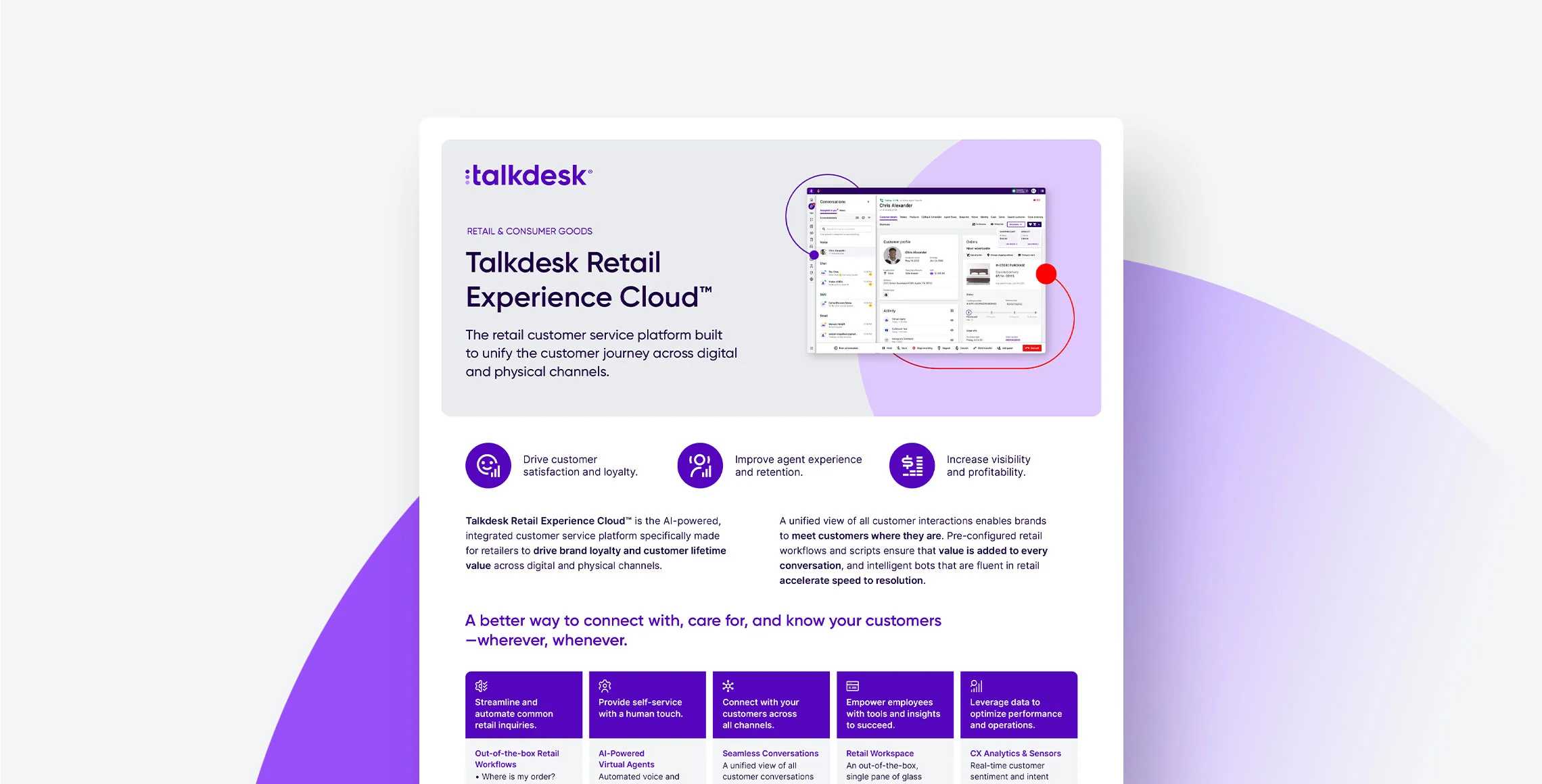 Talkdesk Retail Experience Cloud