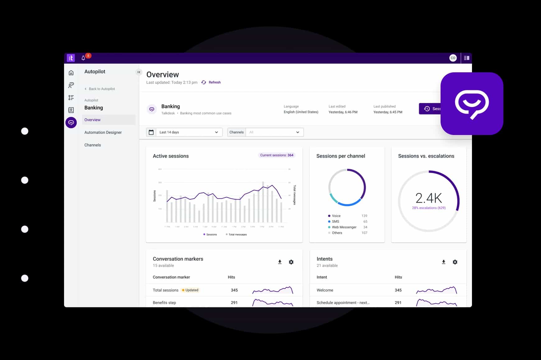 Banking Autopilot Self Service