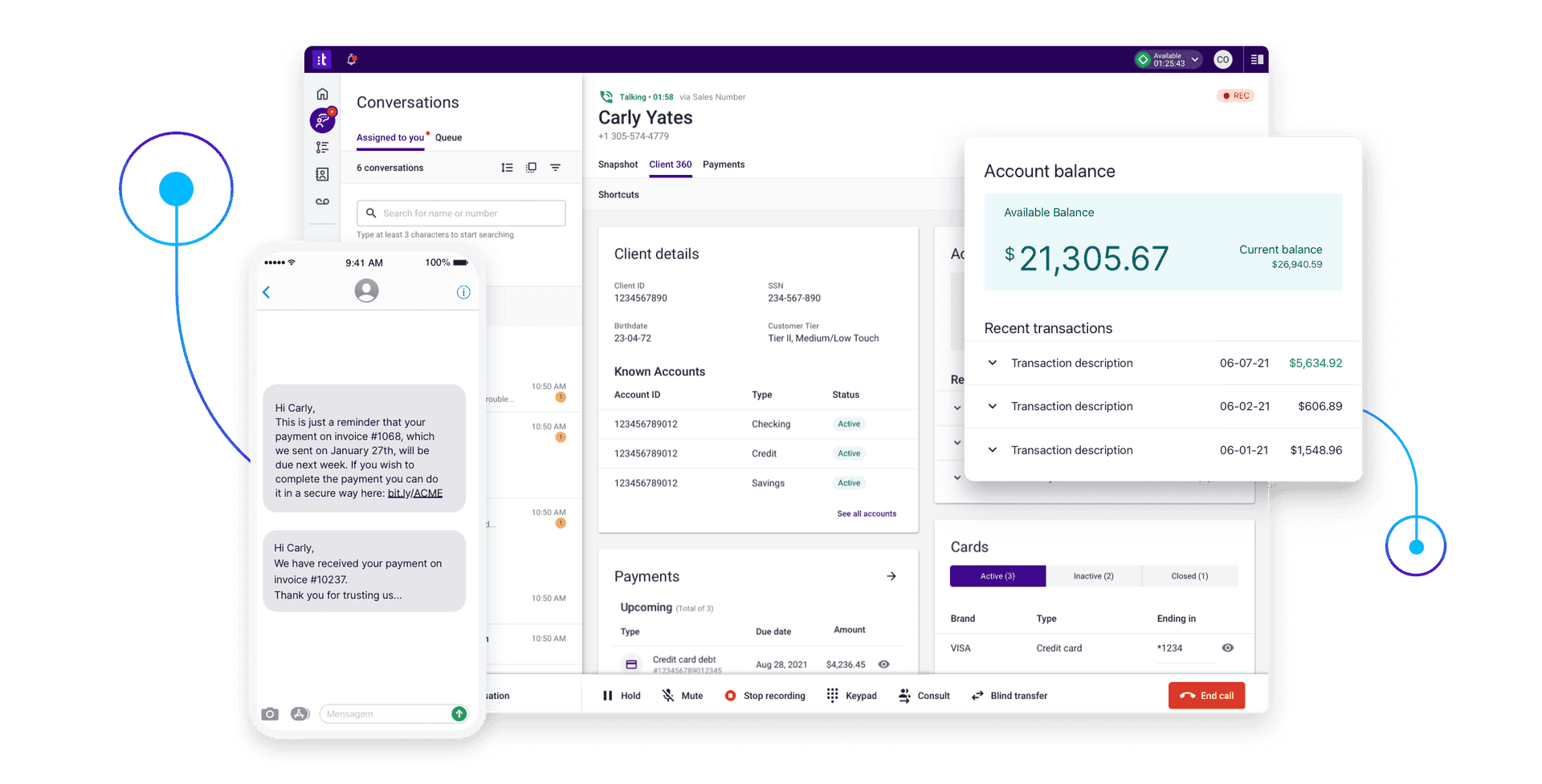Finantial Demo Request Page