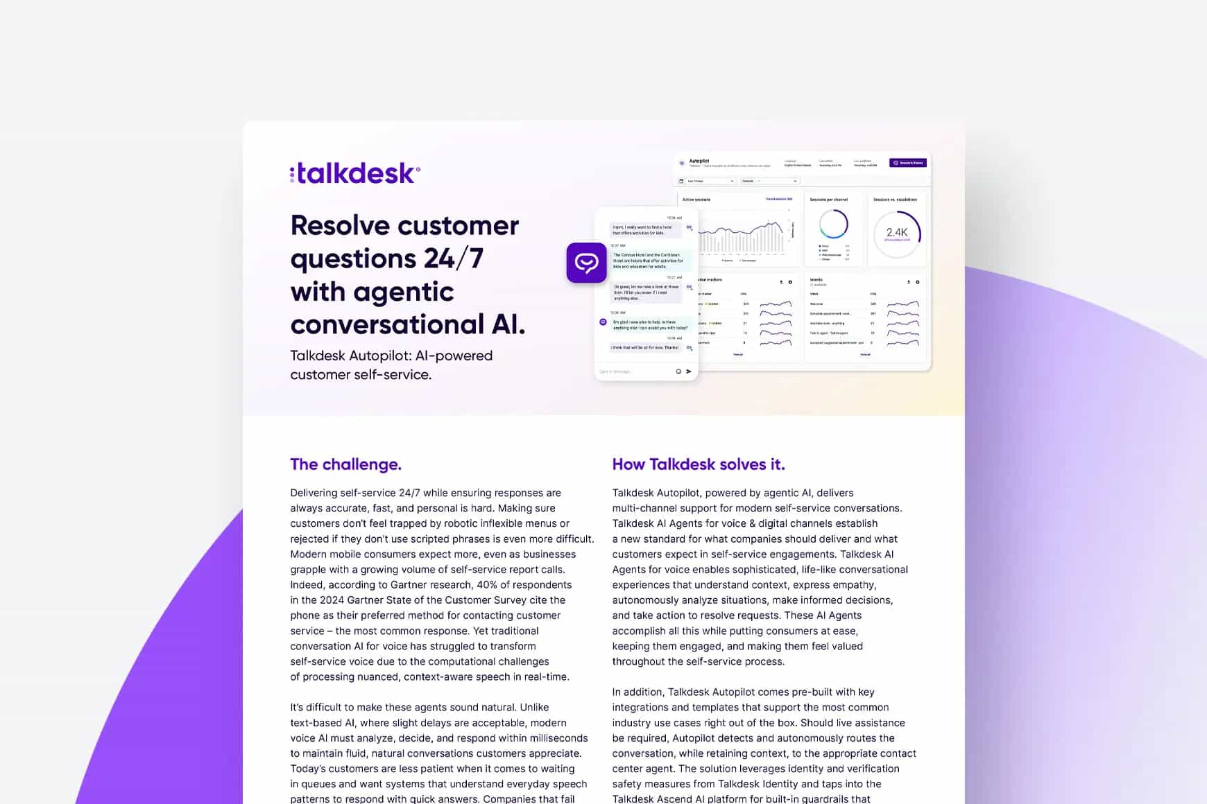 Talkdesk Autopilot