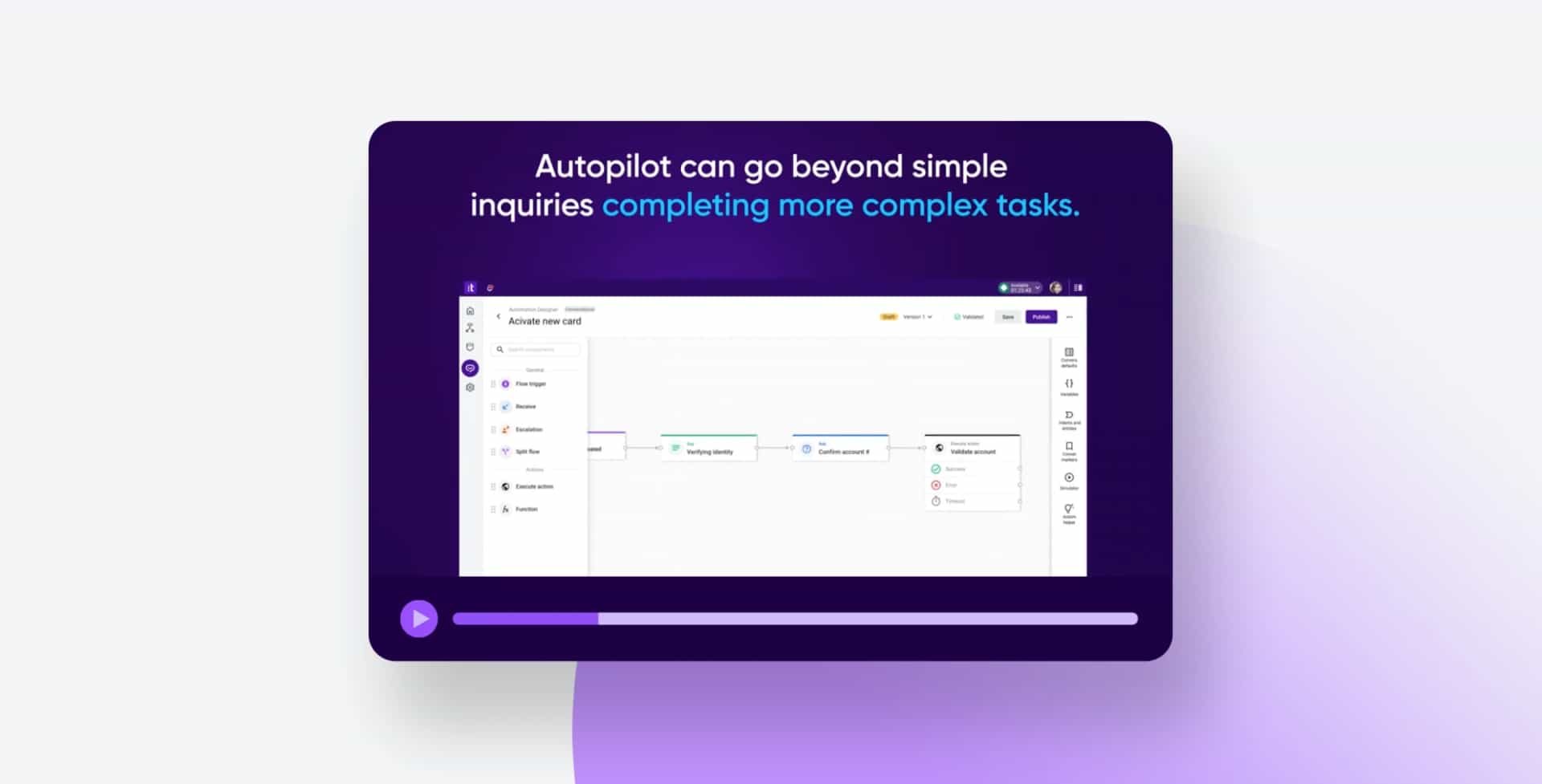 Talkdesk Autopilot Banking