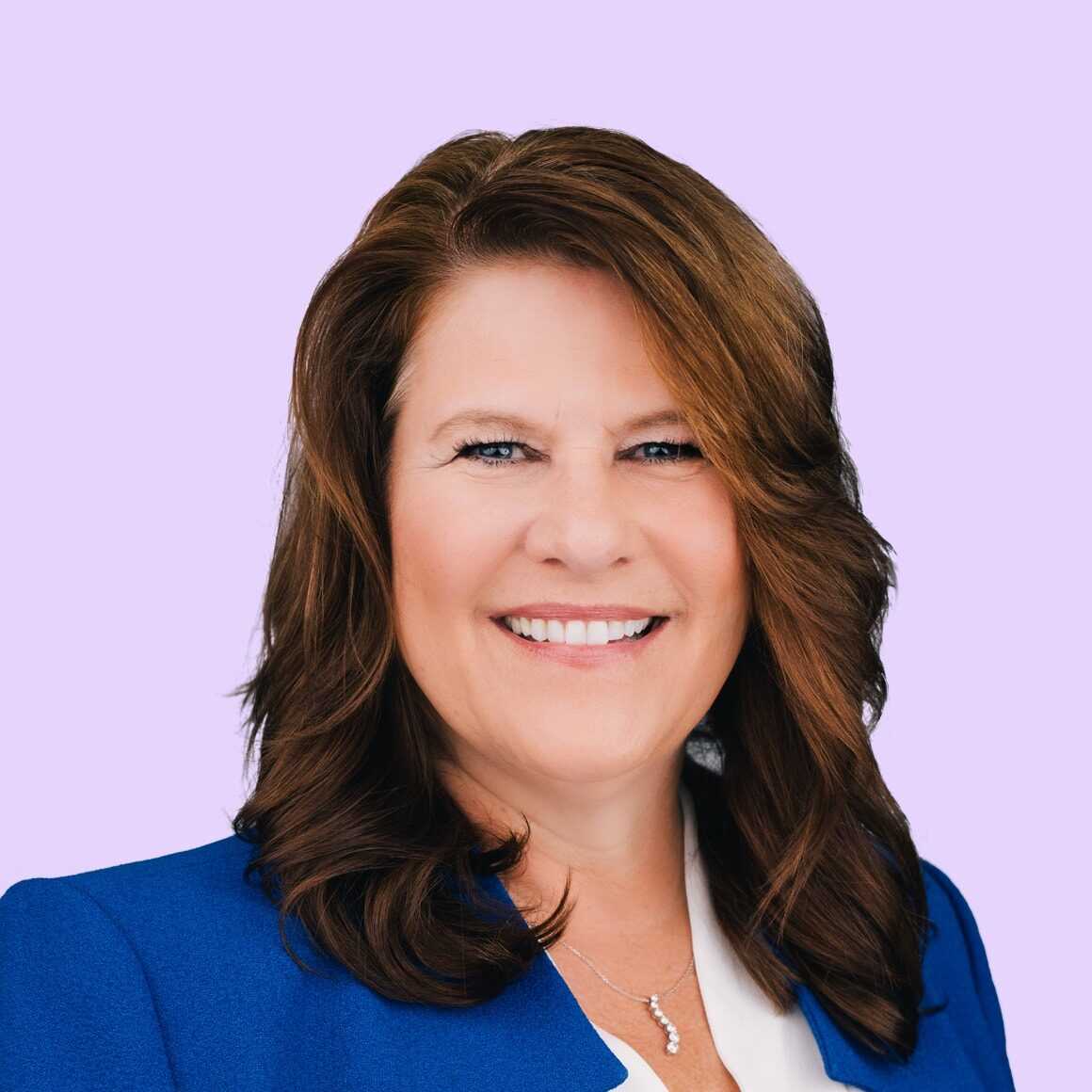 Leadership Kathie Johnson Purple