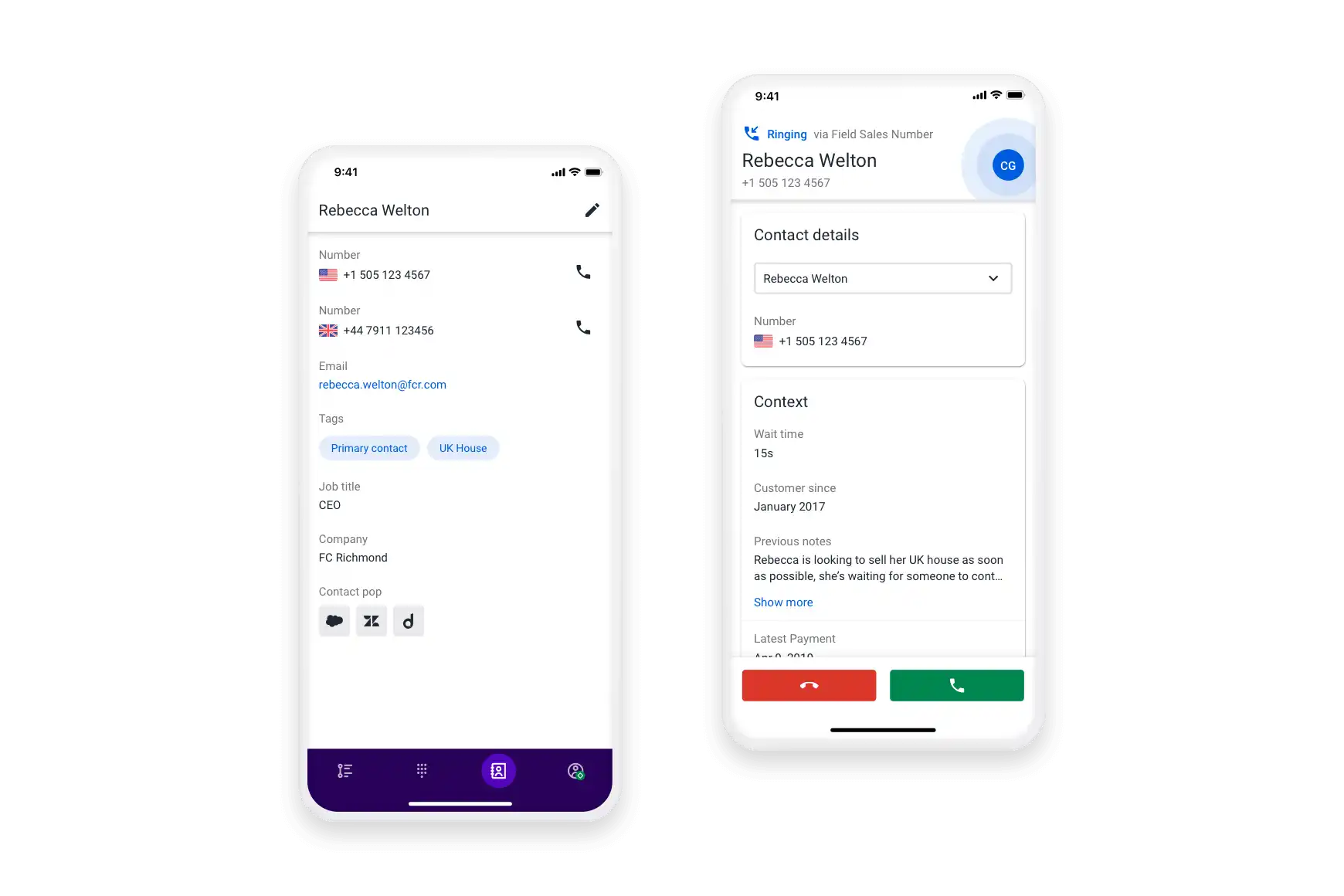 Mobile Agent Seamlessly Connect To Critical Information