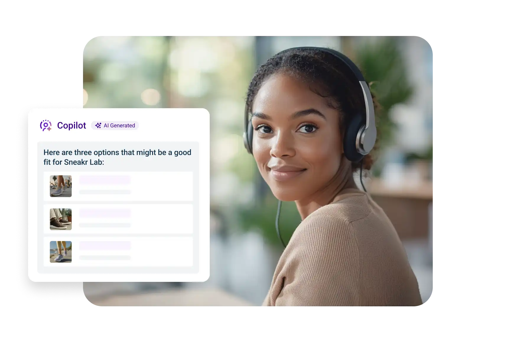 Consumer Goods Copilot Agent Sneakers