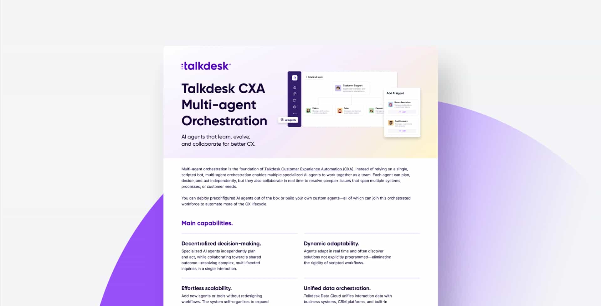 Multi Agent Orchestration Update