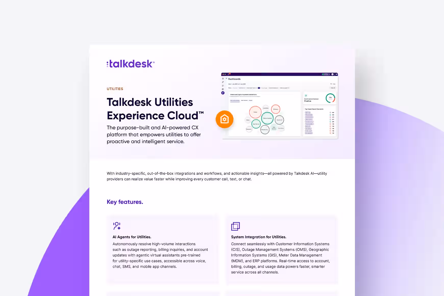 Talkdesk Utilities Experience Cloud