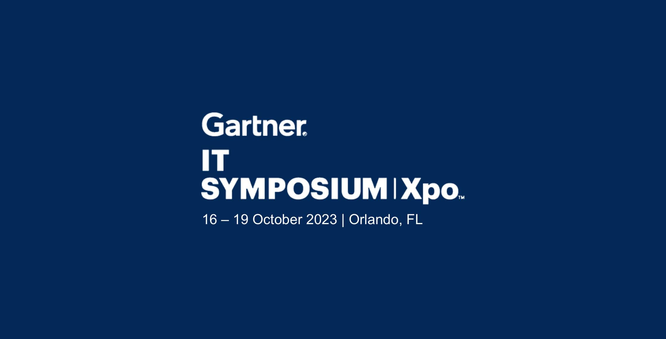 Gartner It Symposium 2023