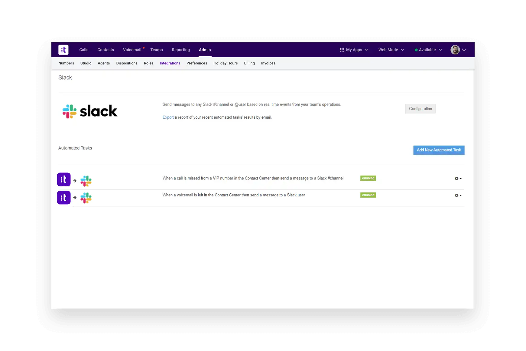 Slack Integration Get Real Time Alerts