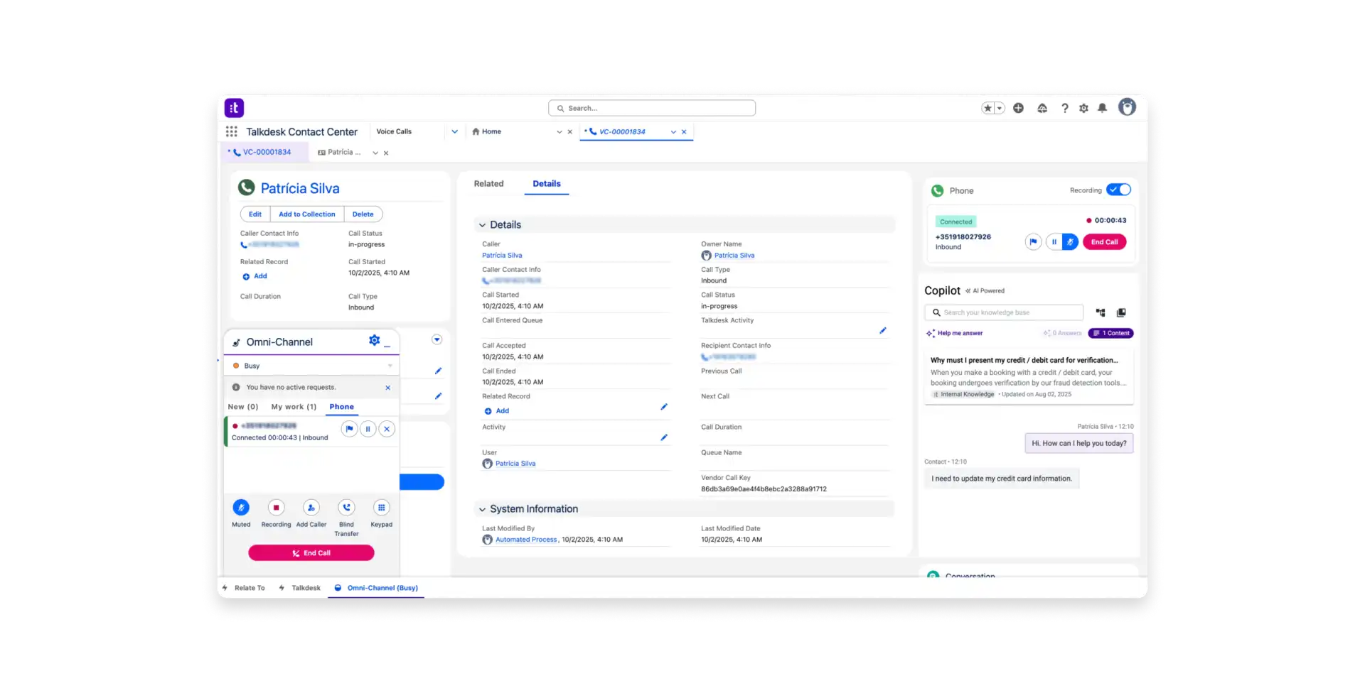 Ai Service Cloud Voice