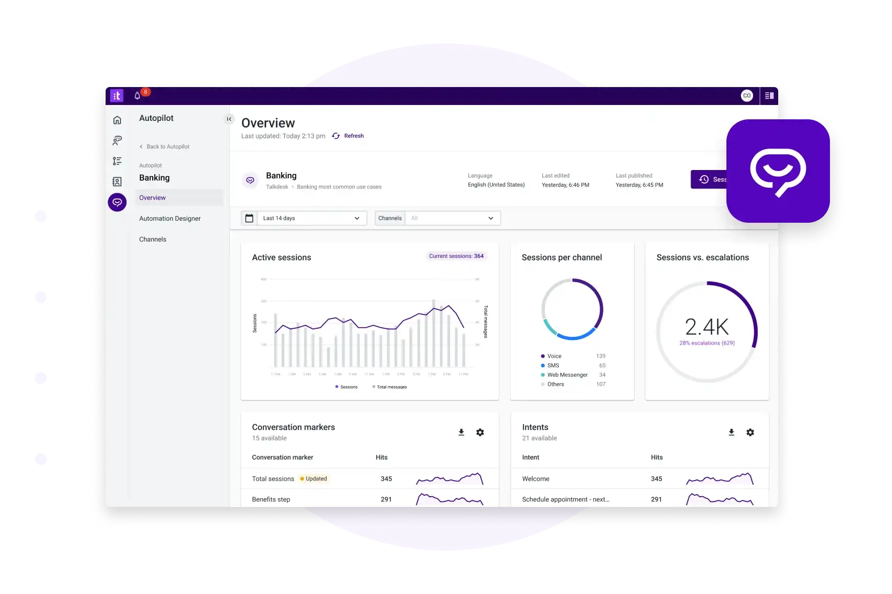 Banking Autopilot Self Service