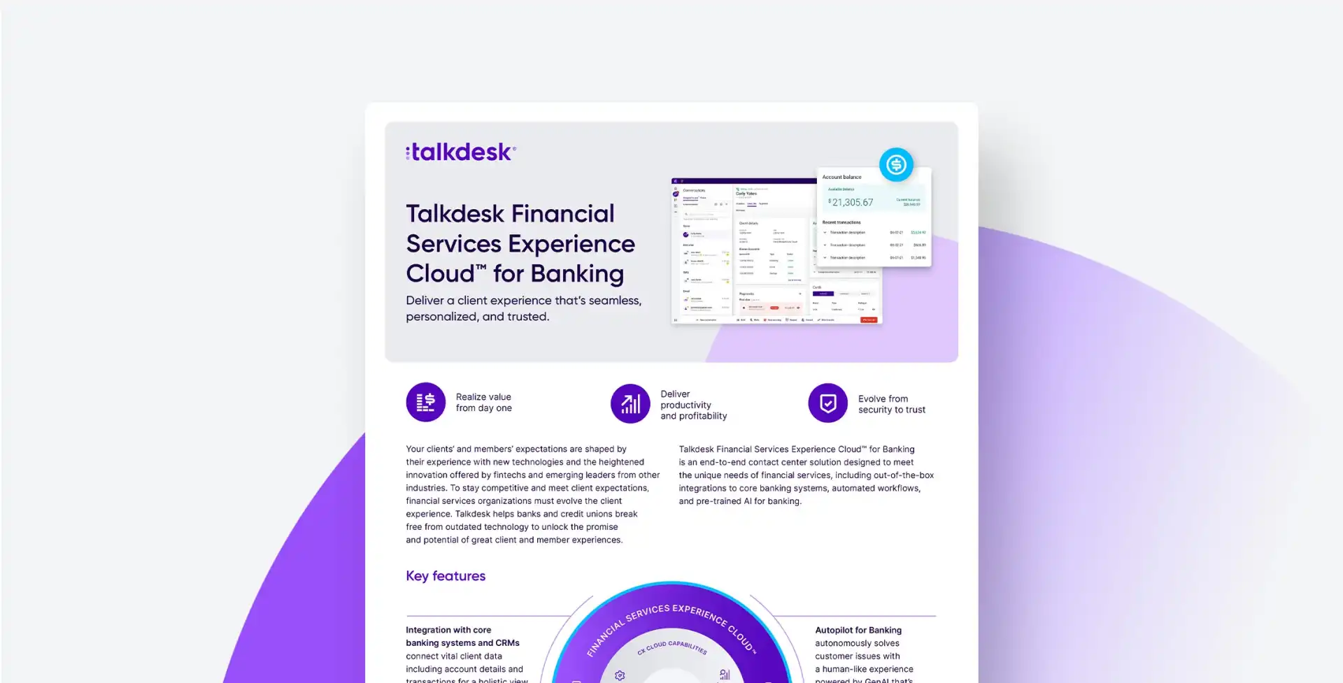 Financial Services Experience Cloud Banking