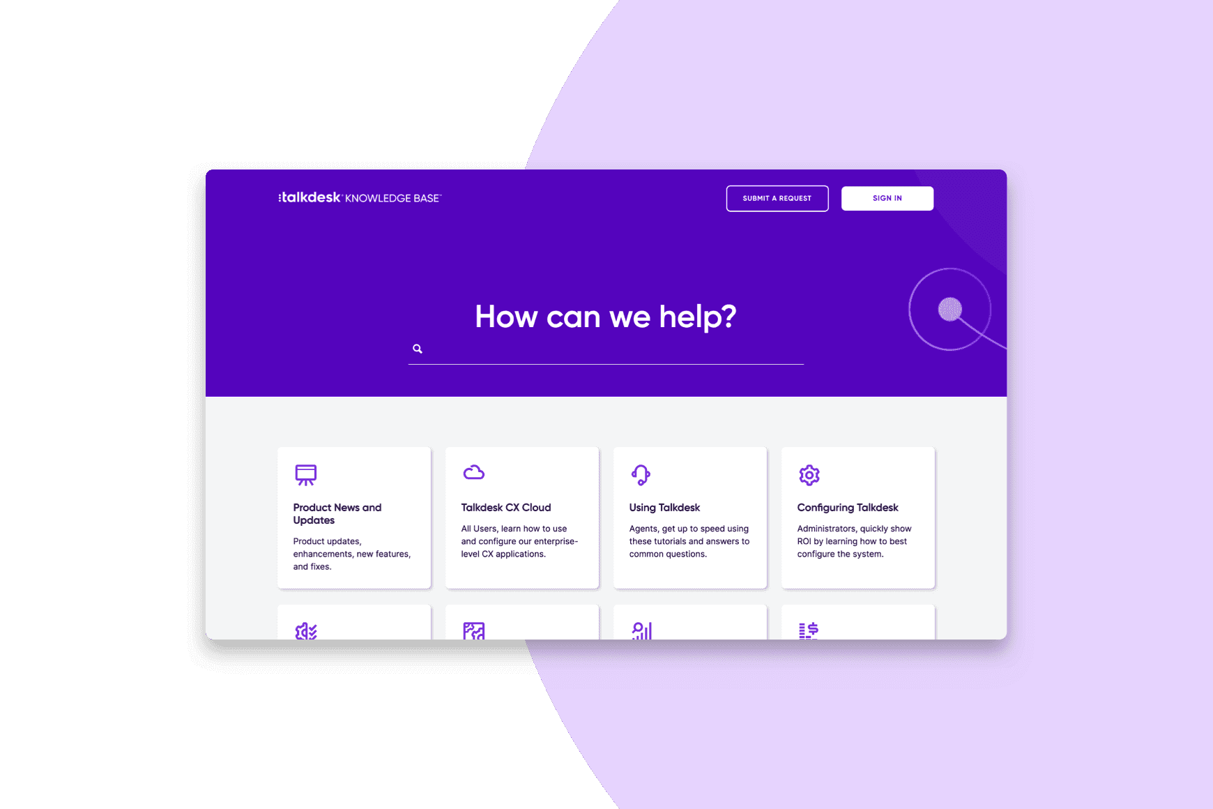 Useful product and service information whenever you need it.