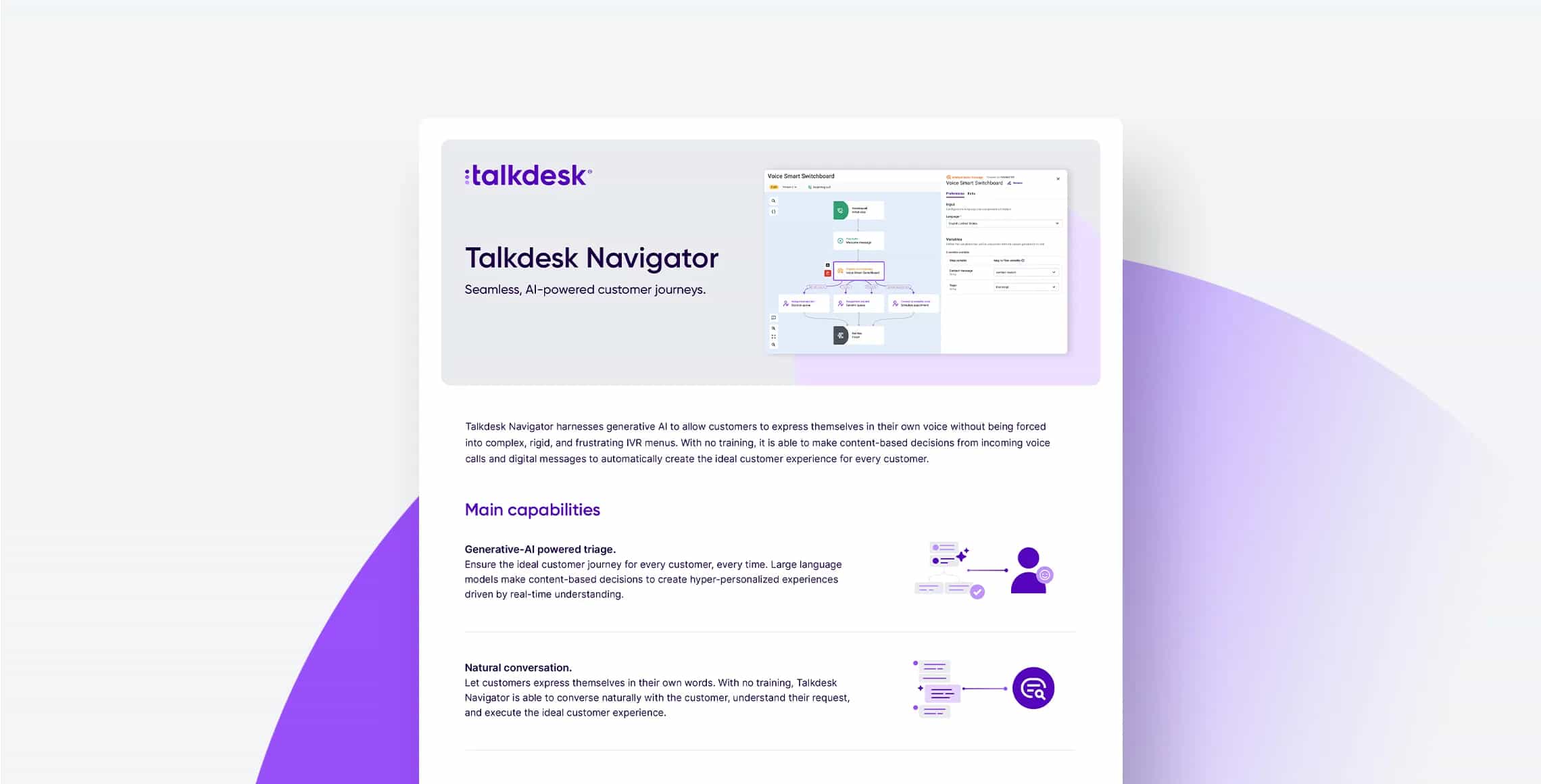 Talkdesk Navigator