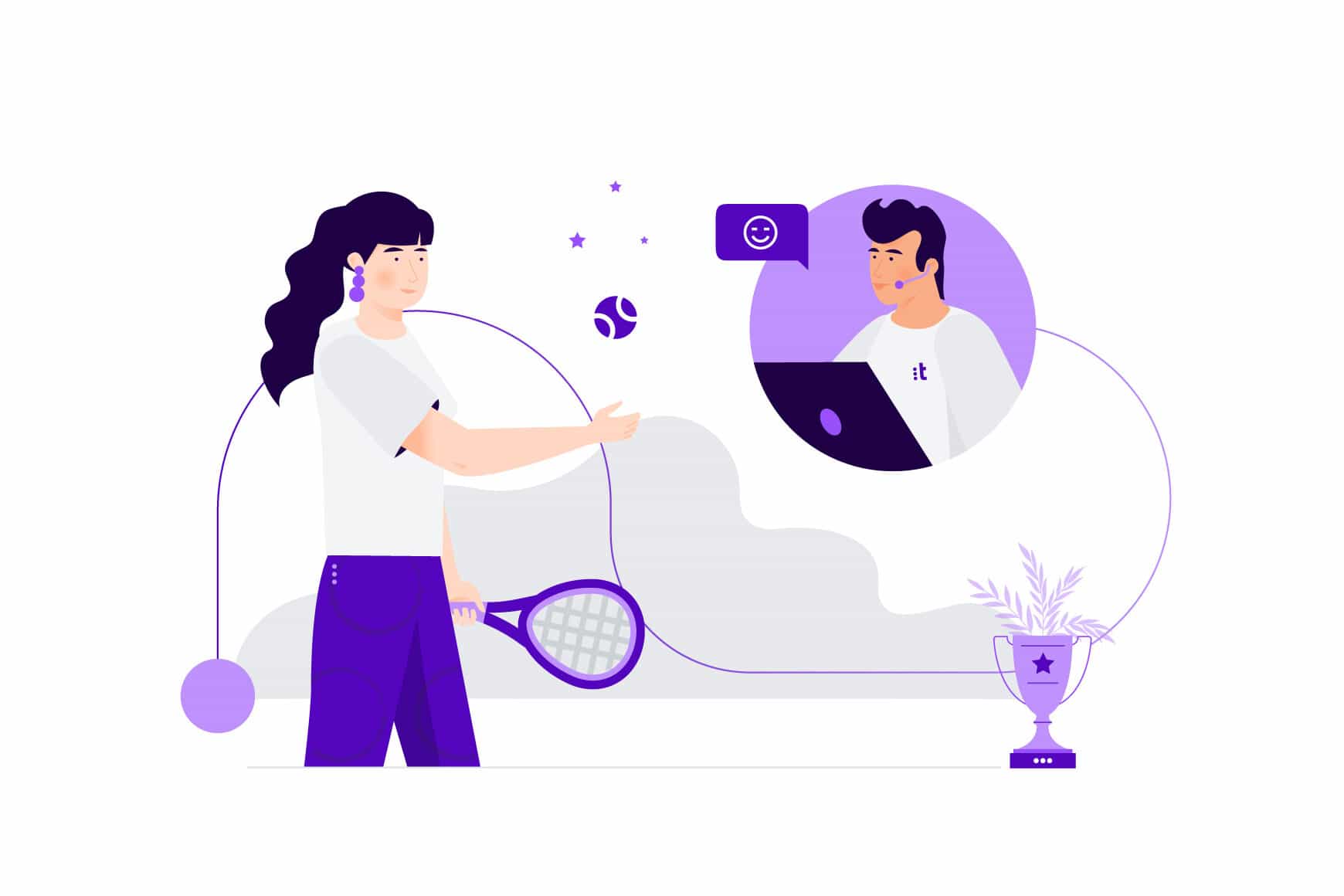 What do tennis, serving customers, and employee experience have in common?