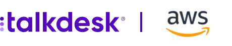 Webinar Logos Talkdesk Aws