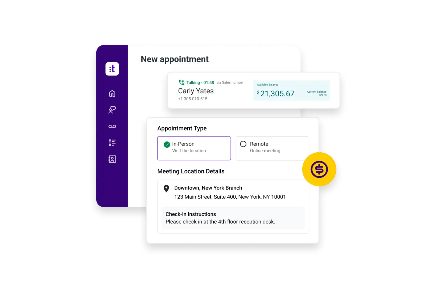 Appointment Scheduler For Financial Services Innovations