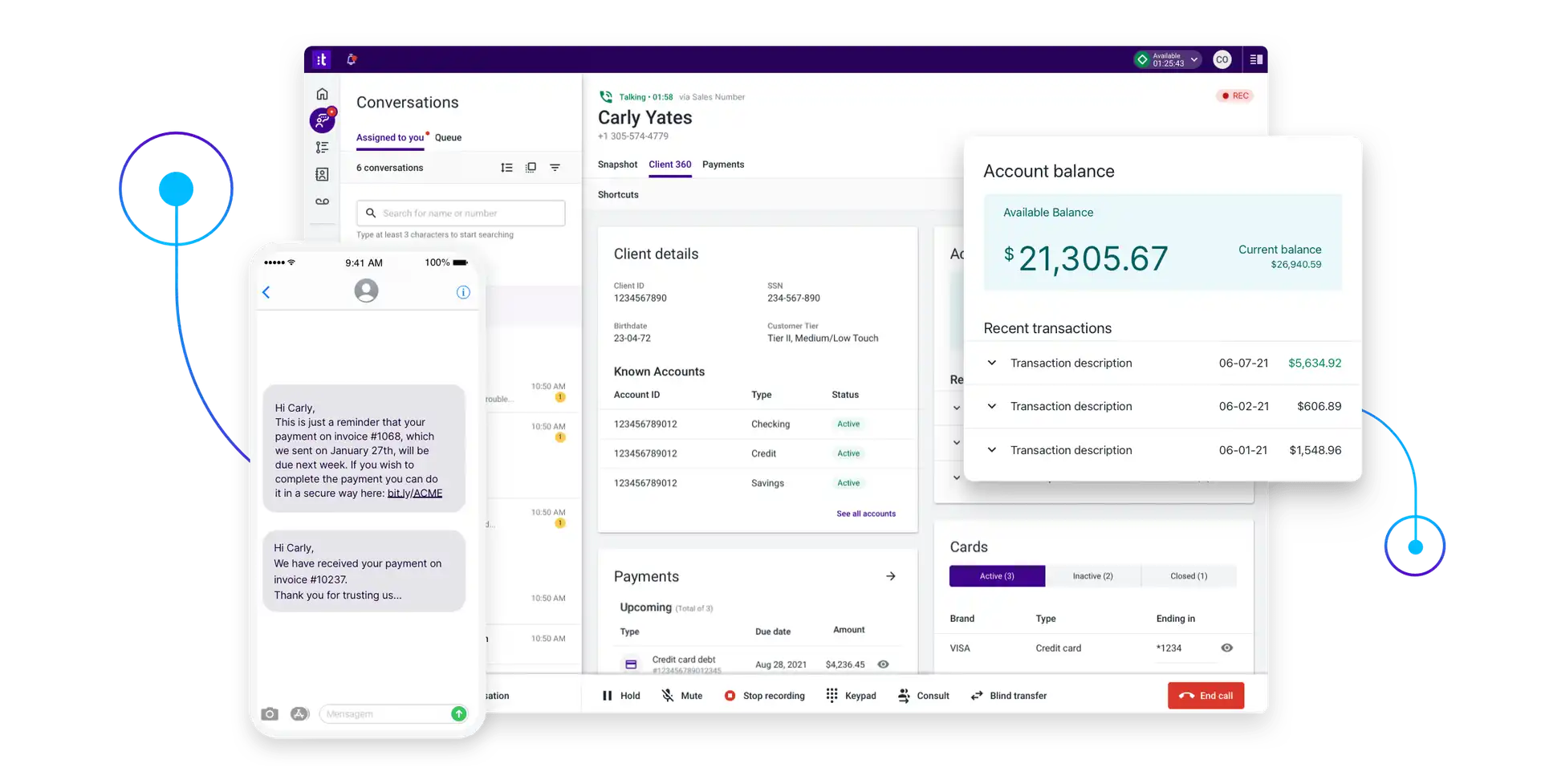 Finantial Demo Request Page
