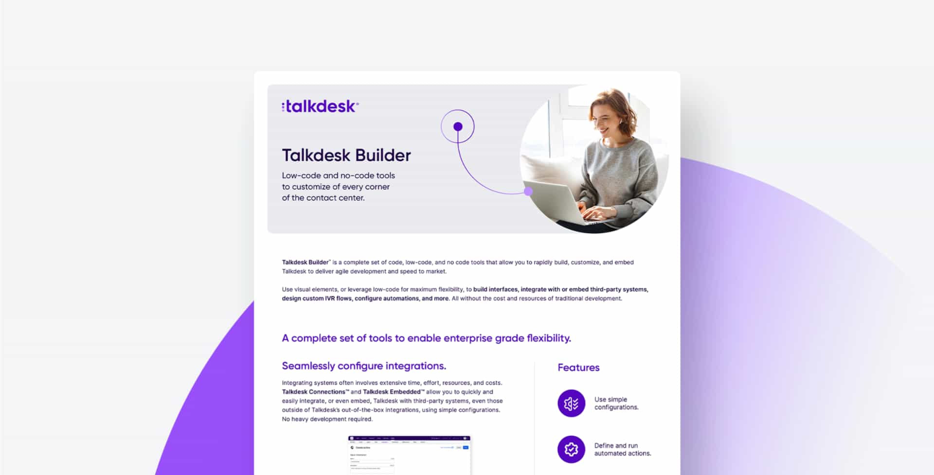 Talkdesk Builder Datasheet