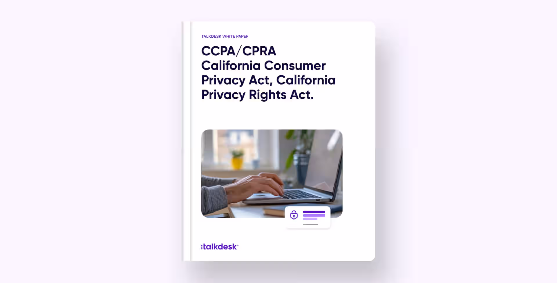 Talkdesk California Consumers Privacy Act Ccpa Compliance