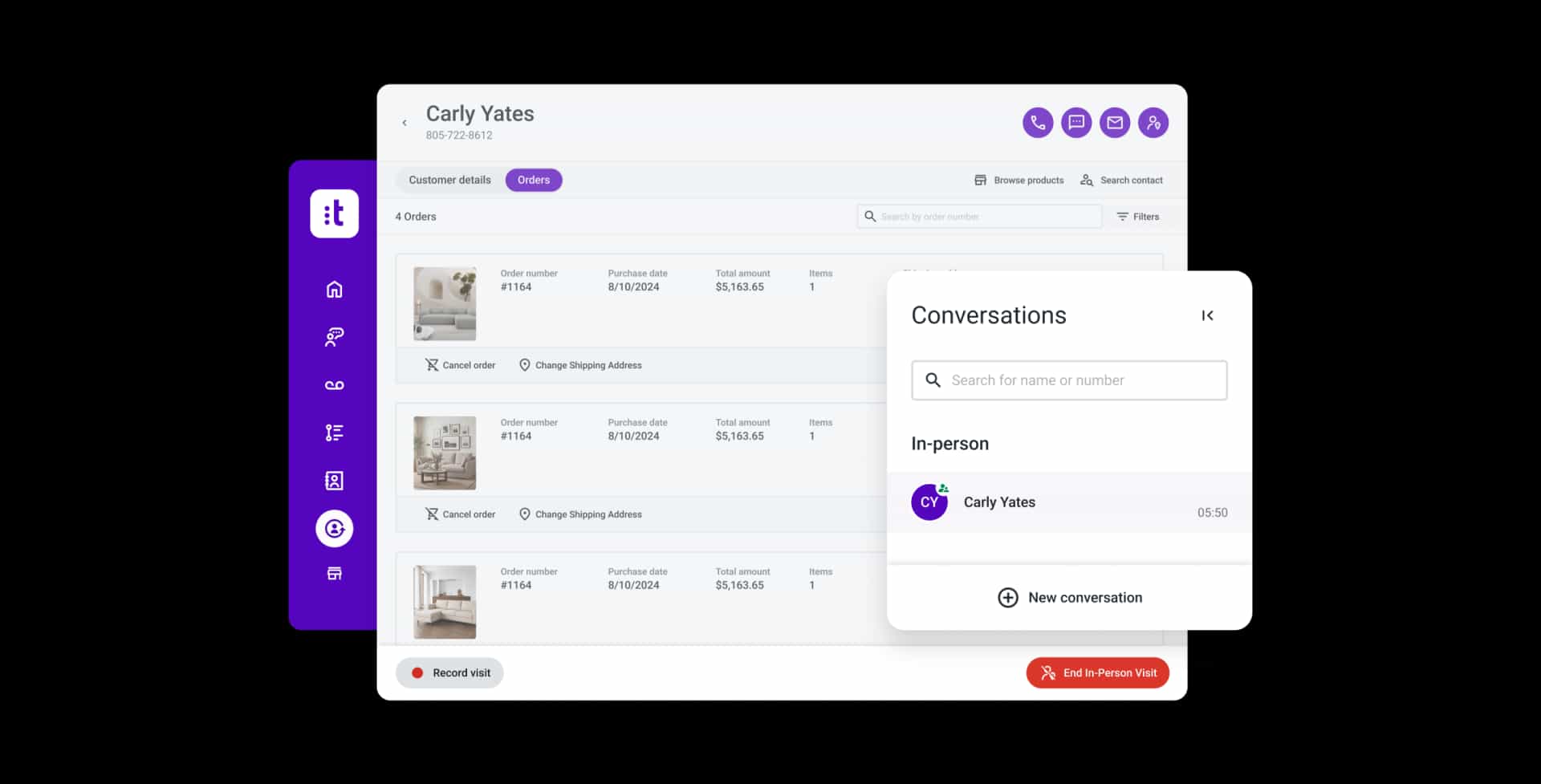 Talkdesk For Stores Conversation